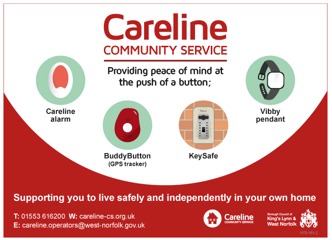 Careline Community Services serving Fakenham - Senior Citizens