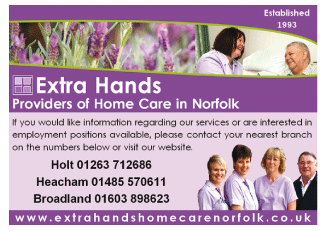 Extra Hands serving Fakenham - Home Care Services