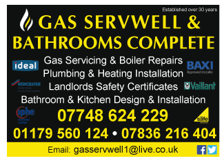 Gas Servwell Ltd serving Filton - Gas Services