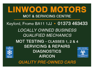 Linwood Motors serving Frome - M O T Stations