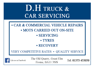 DH Truck & Car Servicing serving Frome - M O T Stations