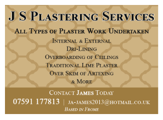 JS Plastering Services serving Frome - Plasterers