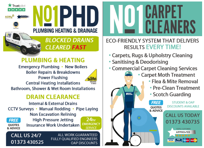 No 1 PHD serving Frome - Plumbing & Heating