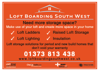 Loft Boarding South West serving Glastonbury - Home Improvements