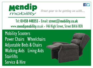 Mendip Mobility Ltd serving Glastonbury - Mobility Supplies & Equipment
