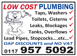Low Cost Plumbing serving Keynsham and Saltford - Plumbing & Heating