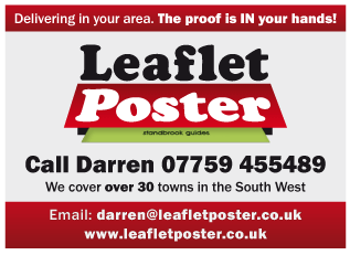 Leaflet Poster serving Keynsham and Saltford - Leaflet Distribution