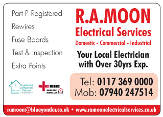R.A. Moon Electrical Services serving Keynsham and Saltford - Electrical Inspections & Tests