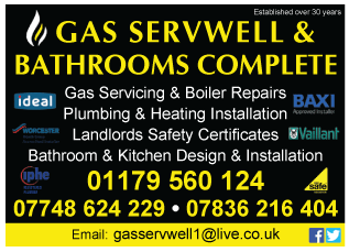 Gas Servwell Ltd serving Kingswood - Plumbing & Heating