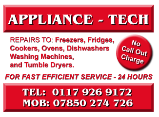 Appliance-Tech serving Longwell Green - Domestic Appliances