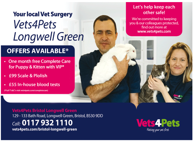Vets4Pets serving Longwell Green - Veterinary Surgeries