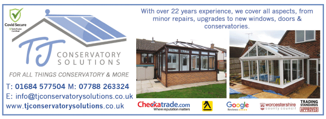 TJ Conservatory Solutions serving Malvern - Double Glazing