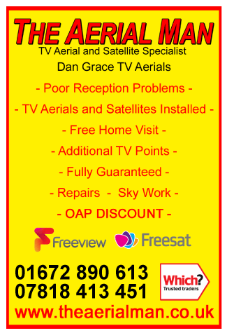 Aerial Man (Dan Grace) Ltd serving Marlborough and Hungerford - Television Sales & Service