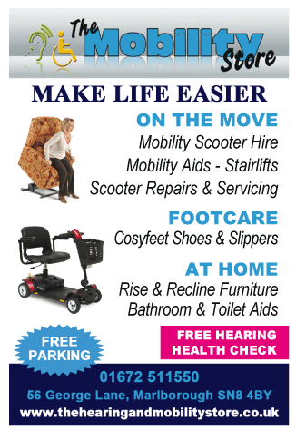 The Mobility Store serving Marlborough and Hungerford - Hearing Services