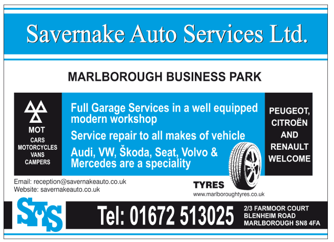 Savernake Auto Services Ltd serving Marlborough and Hungerford - M O T Stations