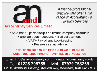 A & N Accountancy Services Ltd serving Melksham - Accountants