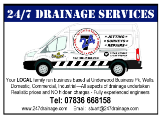 24/7 Drainage Services serving Midsomer Norton - Drain Clearance