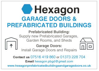 Hexagon Prefabricated Buildings And Garage Doors serving Midsomer Norton - Garage Doors