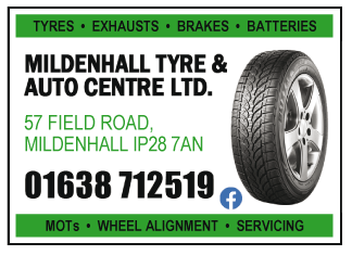 Mildenhall Tyre & Auto Centre serving Mildenhall - Garage Services