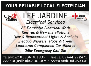 Lee Jardine Electrical Services serving Mildenhall - Electricians