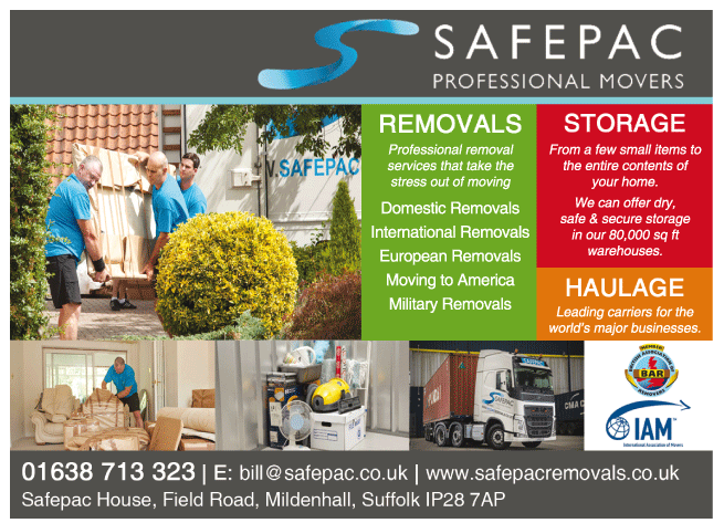 P & F Safepac Co Ltd serving Mildenhall - Removals & Storage