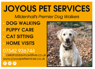 Joyous Pet Services serving Mildenhall - Pet Services