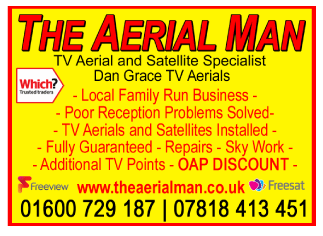 Aerial Man (Dan Grace) Ltd serving Monmouth and Raglan - Television Sales & Service