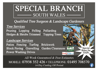 Special Branch serving Monmouth and Raglan - Garden Services