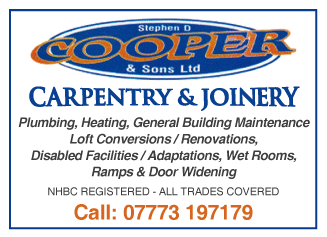 Stephen D. Cooper & Sons Ltd serving Monmouth and Raglan - Carpenters & Joiners