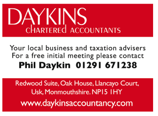 Daykins Chartered Accountants serving Monmouth and Raglan - Accountants