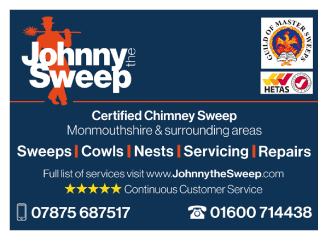 Johnny The Sweep serving Monmouth and Raglan - Woodburning Stoves