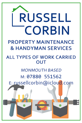 Russell Corbin serving Monmouth and Raglan - Property Maintenance