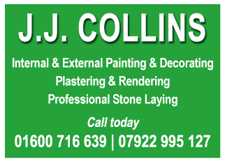 J.J. Collins serving Monmouth and Raglan - Rendering