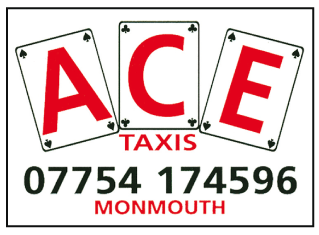 Ace Taxis serving Monmouth and Raglan - Taxis & Private Hire