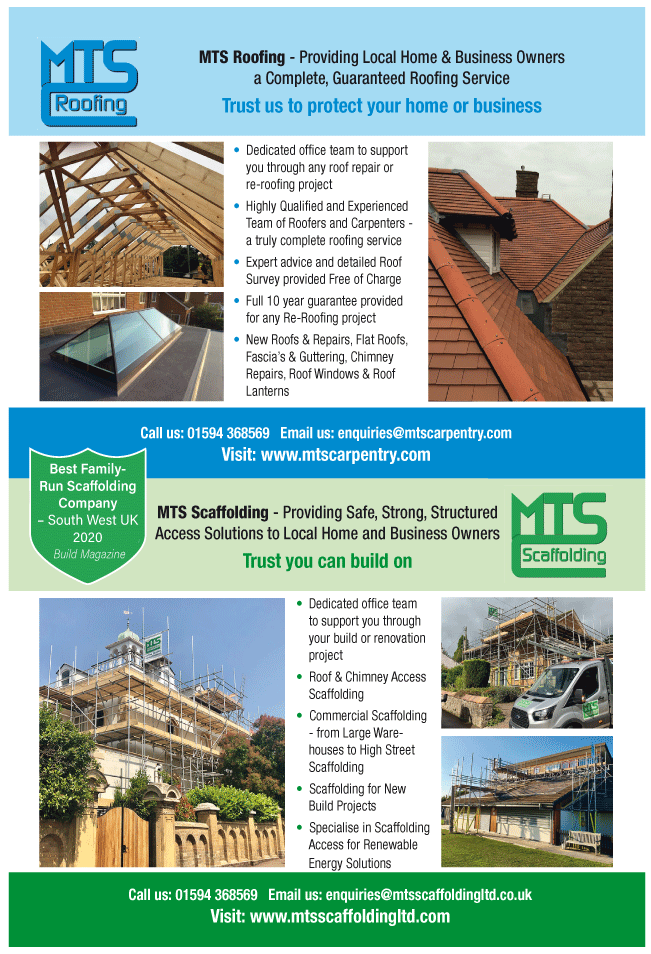 MTS Scaffolding serving Monmouth and Raglan - Roofing