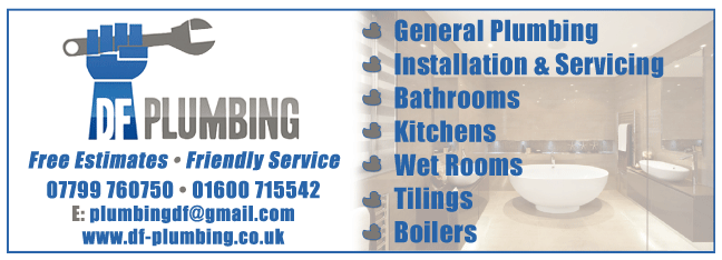 D F Plumbing Services serving Monmouth and Raglan - Wetrooms