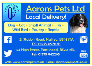 Aaron’s Pets Ltd serving Nailsea and Yatton - Pet Shops & Services