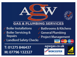 A.G.W. Gas serving Nailsea and Yatton - Plumbing & Heating
