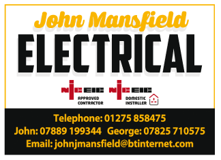 John Mansfield Electrical serving Nailsea and Yatton - Electricians