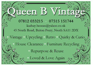 Queen B Vintage serving Neath - Upcycling