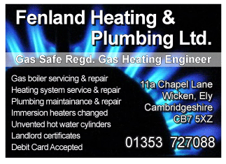 Fenland Heating & Plumbing Ltd serving Newmarket - Plumbing & Heating