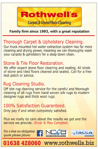 Rothwell’s Carpet Cleaning serving Newmarket - Carpet & Upholstery Cleaners