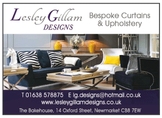 Lesley Gillam Designs serving Newmarket - Curtains