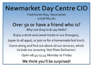 Newmarket Day Centre CIO serving Newmarket - Day Centres
