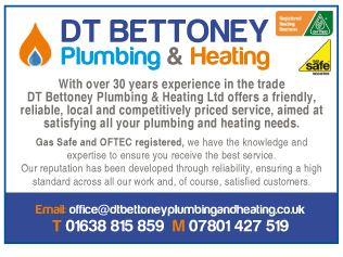 D T Bettoney Plumbing & Heating Ltd serving Newmarket - Plumbing & Heating