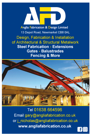 Anglia Fabrication & Design Ltd serving Newmarket - Steel Fabrication