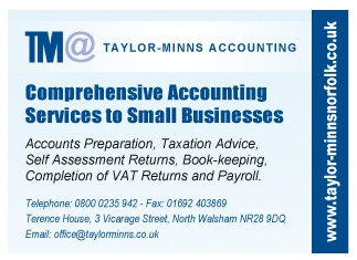 Taylor Minns Ltd serving North Walsham - Accountants