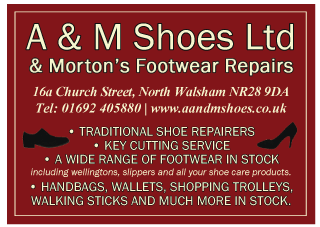 A & M Shoes Ltd serving North Walsham - Shoe Retailers