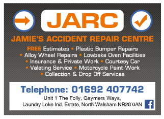 Jamie’s Accident Repair Centre serving North Walsham - Car Body Repairs