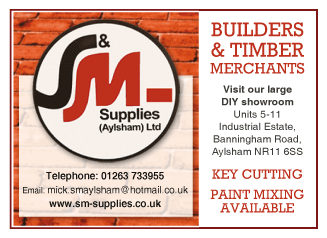 S & M Supplies (Aylsham) Ltd serving North Walsham - Builders Merchants